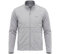 PUMA 2026 CLOUDSPUN FLEECE HYBRID JACKET - PLATINO GREY