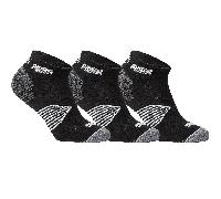 PUMA 2025 ESSENTIAL 1/4 CUT GOLF SOCKS - BLACK / 3 PACK