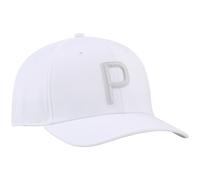 PUMA 2026 HERITAGE P SNAPBACK CAP - WHITE GLOW