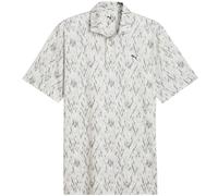 PUMA 2026 MATTR NORTHERN LIGHTS GOLF POLO SHIRT - WARM WHITE