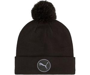 PUMA 2026 POM BEANIE HAT - BLACK