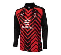 PUMA 23-24 AC Milan Pre-Match Knit Jersey 'Red Black White' 772232-01 L