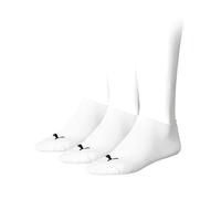 PUMA 261080001 UK 9-11 Unisex Sneaker Socks (3 Pair Pack) White