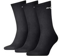 Puma 3-Pack Sports Socks, Black - Eur 43-46