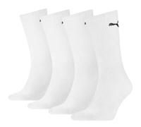 Puma 4-Pack Promo Sports Socks, White - Eur 43-46