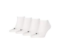 PUMA 4 Pairs Sneaker Socks White 2.5-5 (35/38)