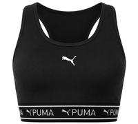Puma 4KEEPS Elastic Womens Black Sports Bra - Size Large