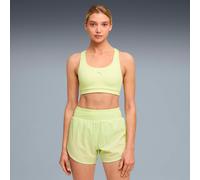 Puma 4keeps Medium Impact Sports Bra Yellow S Woman