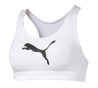 PUMA 4Keeps Sports Bra XS - Comfortable White Running Bra for Optimal Support in Training and Workouts