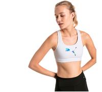 PUMA 4Keeps Sports Bra XS Women - Comfortable Support for Running in White