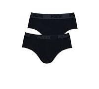 PUMA 521030001 Men's Briefs Underwear Pack of 4, black, M