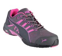 Puma Safety Damen Sicherheitsschuh Celerity Knit Pink Low Wns S1 HRO SRC Grau/P