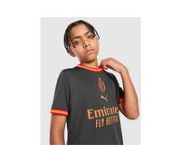 Puma Ac Milan 26/27 Replica Third Junior Short Sleeve T-shirt Black 13-14 Years Kids