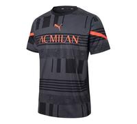 PUMA AC Milan 21/22 Prematch Jersey 'Black' 765053-04 M