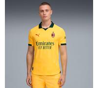 PUMA AC Milan 25/26 Authentic Third Jersey Men, Sunny Yellow/Dark Myrtle, size Small
