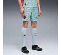 PUMA AC Milan 25/26 Goalkeeper Shorts Men, Modern Mint/For All Time Red, size Small
