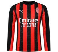 PUMA AC Milan 25/26 Long Sleeve Home Jersey Men, For All Time Red/Black, size Small