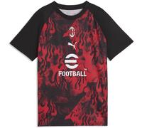 Puma Ac Milan 25/26 Pre Match Junior Short Sleeve T-shirt