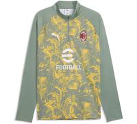 Puma Ac Milan 25/26 Pre Match Long Sleeve T-shirt Green M Men