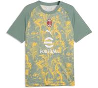 PUMA AC Milan 25/26 Pre Match Short Sleeve T-Shirt 2XL Green