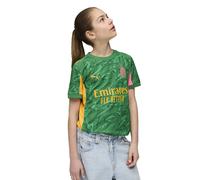 Puma Ac Milan 25/26 Replica Goalkeeper Home Short Sleeve T-shirt Green 9-10 Years Kids