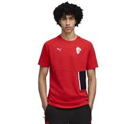Puma Ac Milan 25/26 Tech Pocket Short Sleeve T-shirt Red S Men