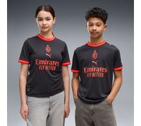 Puma Ac Milan 26/27 Replica Third Junior Short Sleeve T-shirt Black 7-8 Years Kids