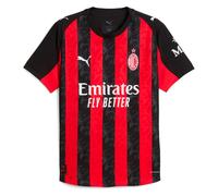 Puma Ac Milan Authentic 25/26 Home Short Sleeve T-shirt