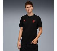 PUMA AC Milan Ftblessentials T-Shirt Men, Black/For All Time Red, size Small