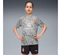 PUMA AC Milan Pre-Match Jersey Youth, Smokey Grey/White, size 15-16 Youth