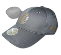 Puma AC Milan Team Cap Gray AC Milan Basecap ACM Fan Cap Adjustable OSFA
