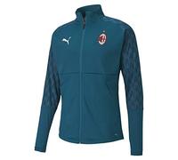 PUMA AC Milan Third Stadium Men's Football Jacket Deep Lagoon-Gibraltar Sea S