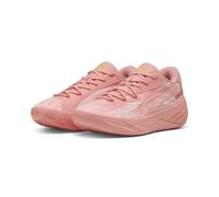 PUMA Adult All-Pro Nitro Dress Code Basketball Shoes, Pink Fruit, 8 UK