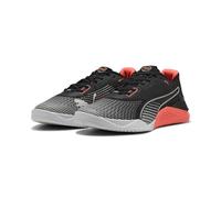PUMA Adult Fuse 4.0 Trainers, Black White Glowing Red Gray Echo, 7.5 UK