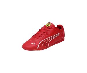 PUMA Adult Scuderia Ferrari Catch Trainers, Rosso Corsa White Red, 9.5 UK