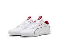 PUMA Adult Scuderia Ferrari Neo Cat 3.0 Trainers, White Rosso Corsa Red, 4 UK
