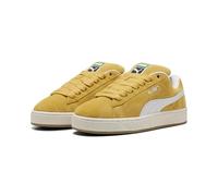PUMA Adult Suede XL Sneakers, Archive Gold Vapor Gray Yellow, 8 UK