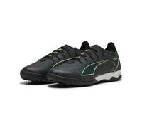 PUMA Adult Ultra 6 Pro Cage TT Football Boots, Black Fizzy Light Green Terrain Yellow, 10.5 UK