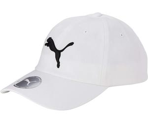 Puma Adults ESS Big Cat Cap White One Size 052919 02