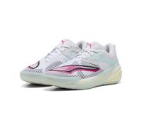 PUMA ALL-PRO Nitro 2 311521 Basketball Shoes, 25 Fall/Winter Color Puma White (01), 26.0 cm