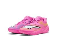 PUMA All-Pro Nitro 2 Showtime Unisex, Poison Pink Bright Aqua Lime Squeeze, 6 UK