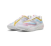 Adult Basketball Shoes All-pro Nitro 2 - White Sunblaze