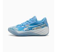 PUMA All-Pro Nitro™ Dennis Schroder Basketball Shoes Unisex, Light Blue/White, size 12