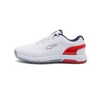 Puma Alphacat Nitro Golf Shoes White/Red/Navy UK7.5 Size: UK7.5