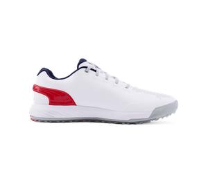 Puma Alphacat Nitro Golf Shoes White/Red/Navy UK10.5 Size: UK10.5