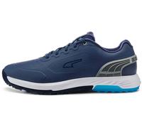 PUMA Men's ALPHACAT Nitro Golf Shoe, Navy-Quiet Shade-Speed Blue, 8.5 UK