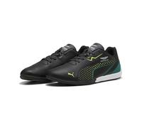 PUMA Amf1 Drift Cat 11 unisex-adult Shoes, Puma Black-Lime Shimmer, 9 UK