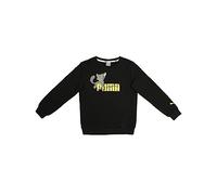 PUMA Animals Crew Unisex Children's Sweatshirt, Unisex_Child, Sweatshirt, 583349-01_XXS, Black, 2-3Y