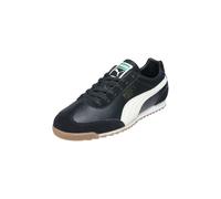 PUMA Arizona Retro Sneakers Unisex, Black/Warm White, size 9.5