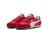 PUMA Arizona Nylon 398682 Sneakers, For All Time Red-PUMA White-PUMA Gold, 24.0 cm